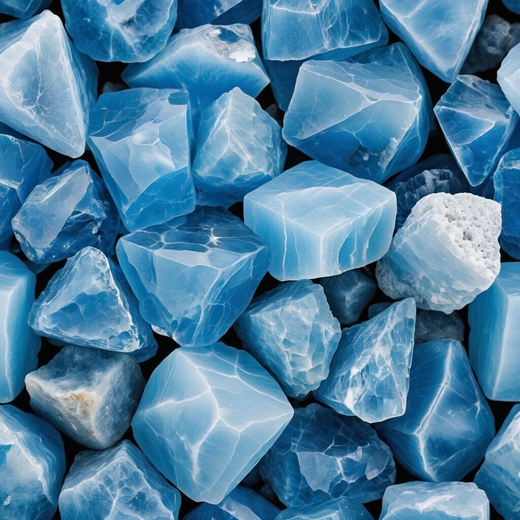 Blue Calcite