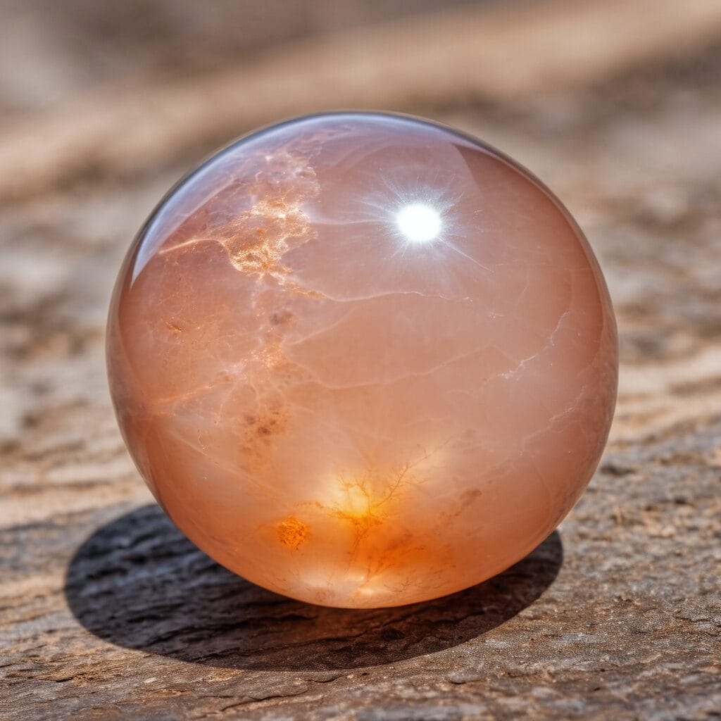 Peach Moonstone