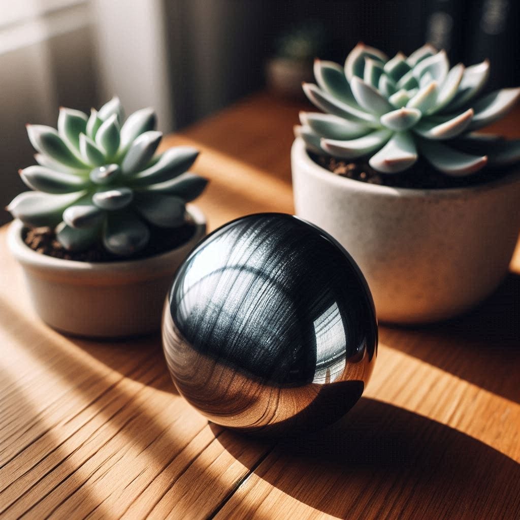 Placing Hematite on Your Desk