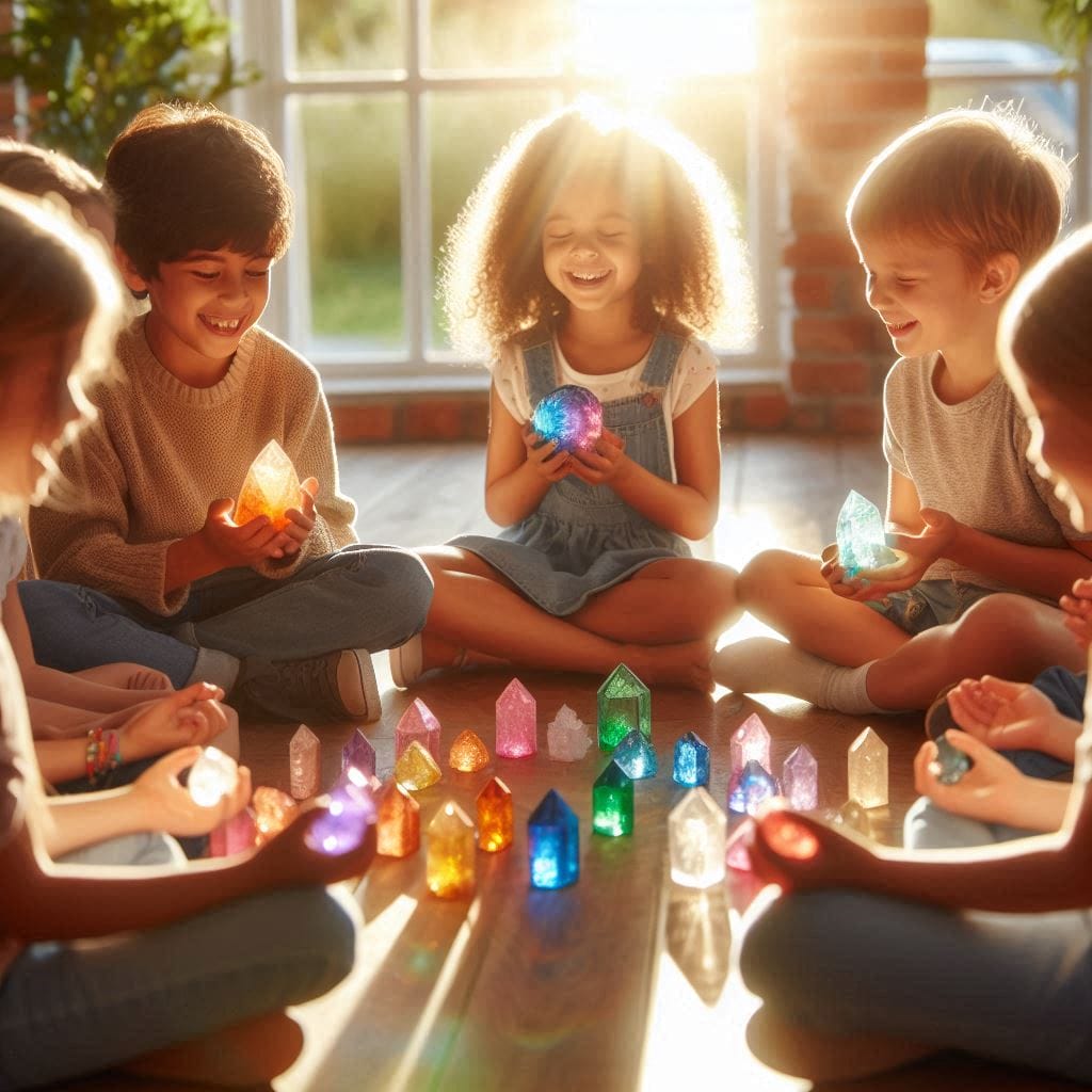 The Power and Benefits of Crystals for Children