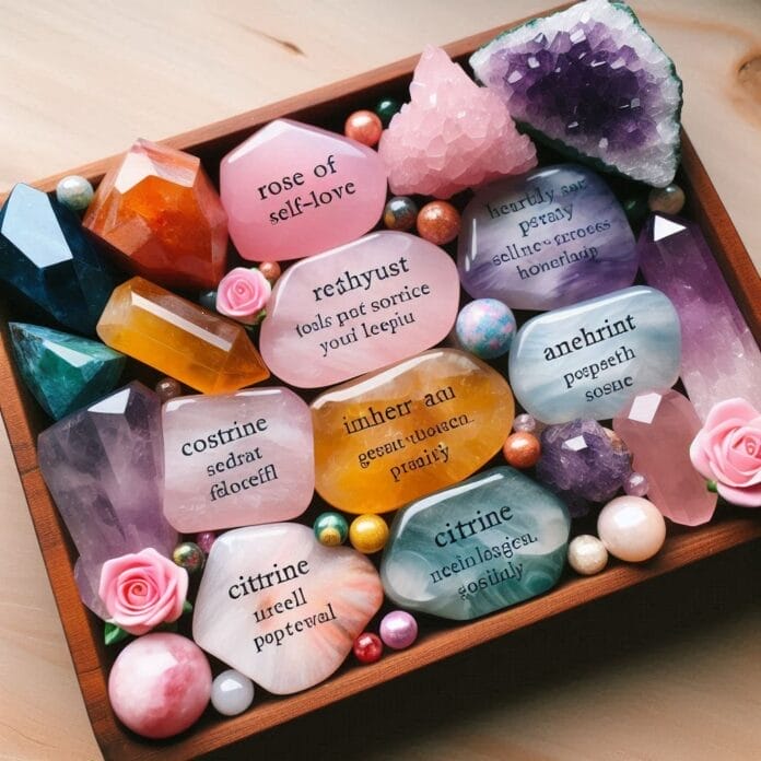 crystals overcoming grief