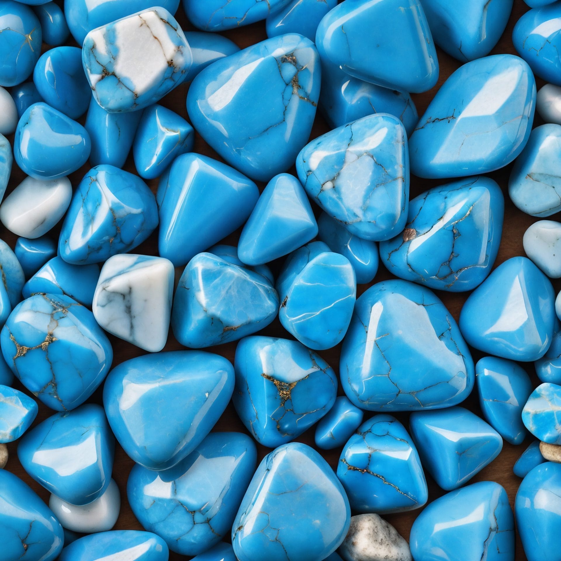 Blue Howlite Gemstone