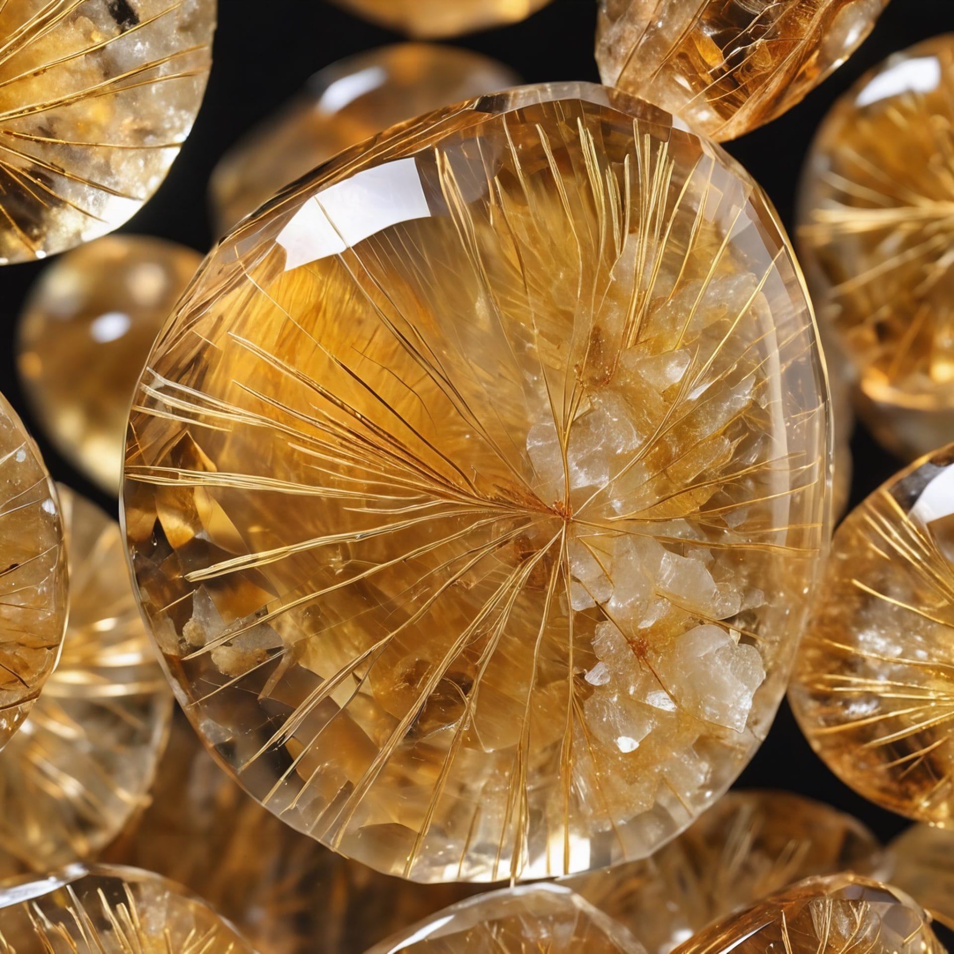 Golden Rutilated Quartz