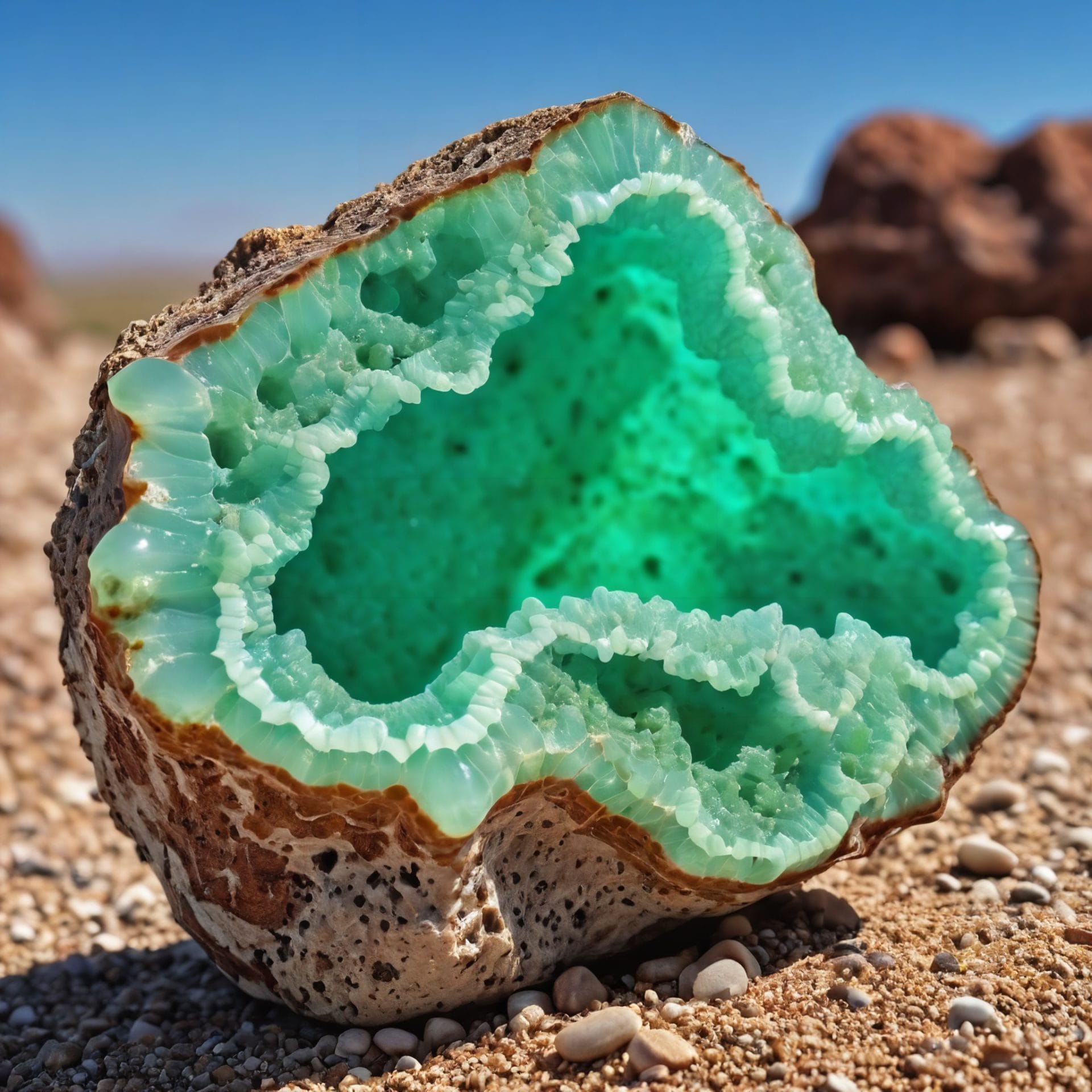 Nickeloan Chrysoprase