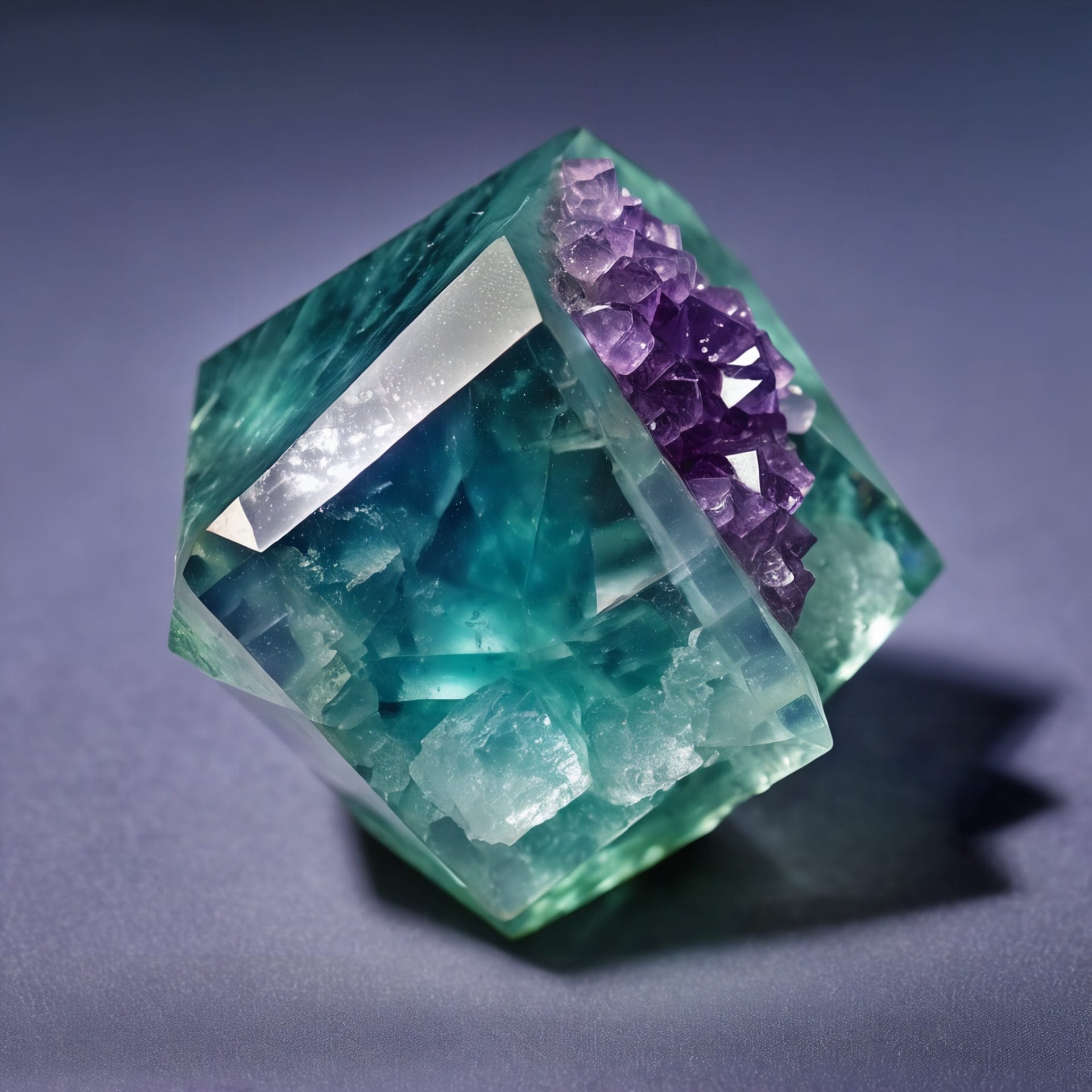 Octahedral Fluorite