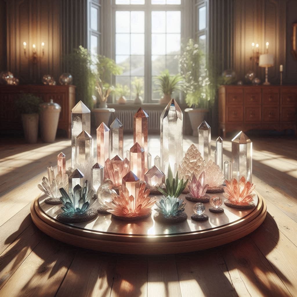 Placing Crystals in Your Workspace or Home