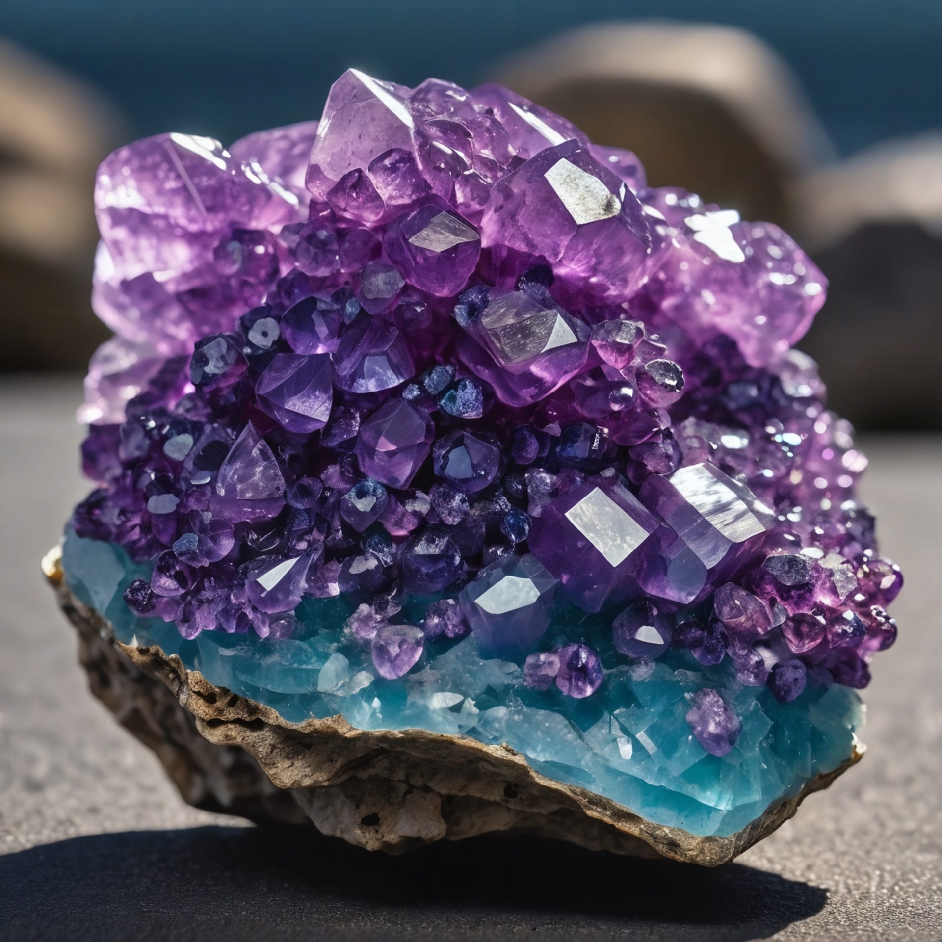 Purple Apatite