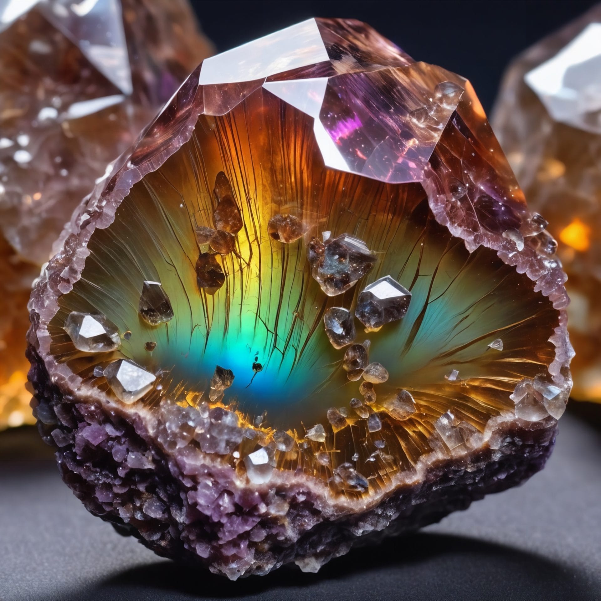 Rainbow Lodolite