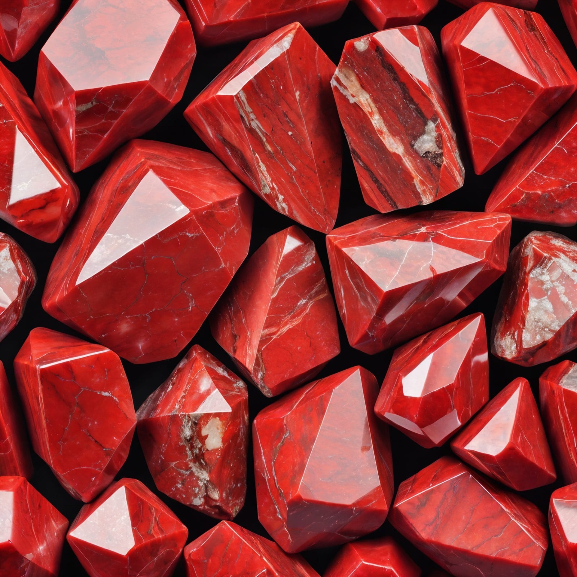 Red Howlite Crystal