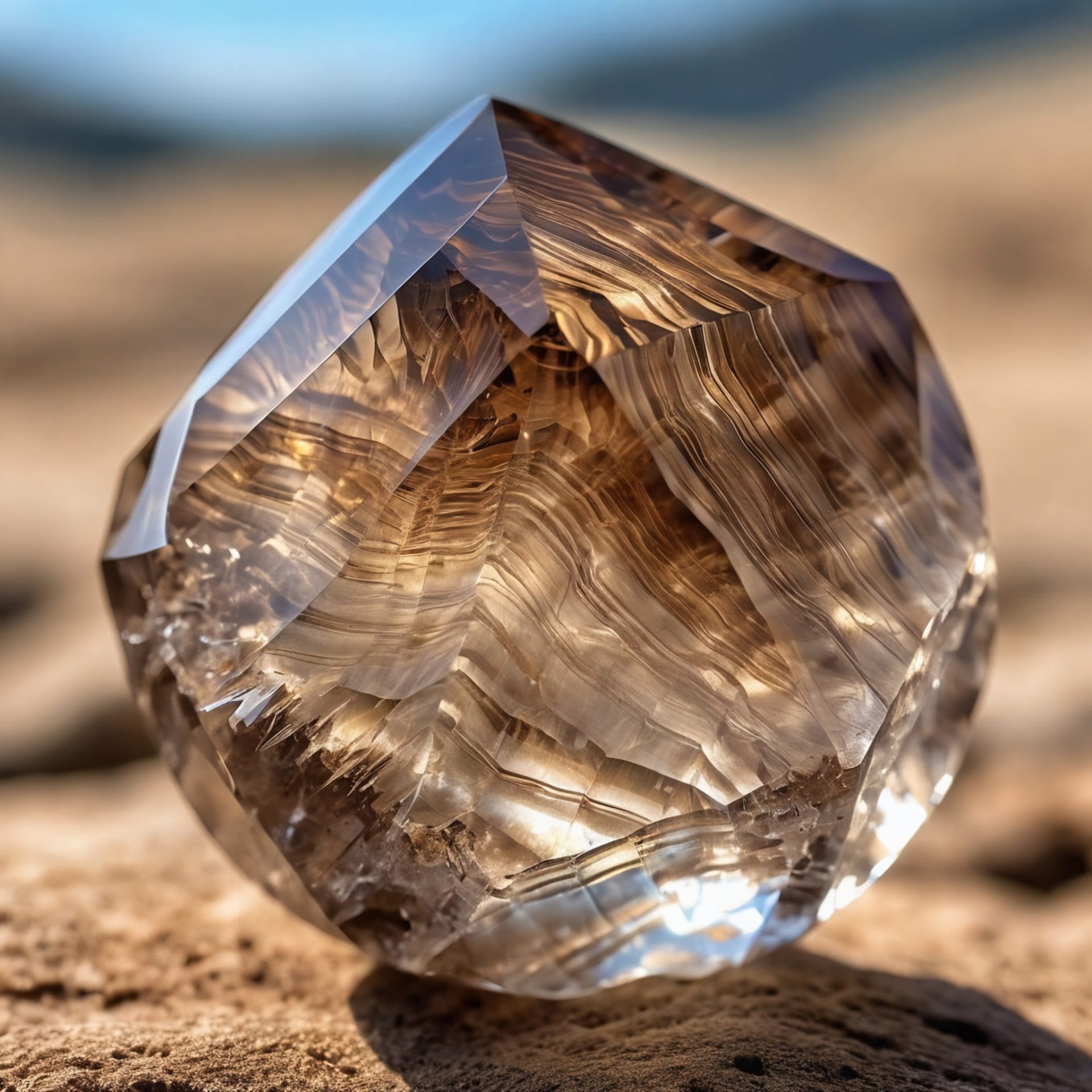 Smoky Rutilated Quartz