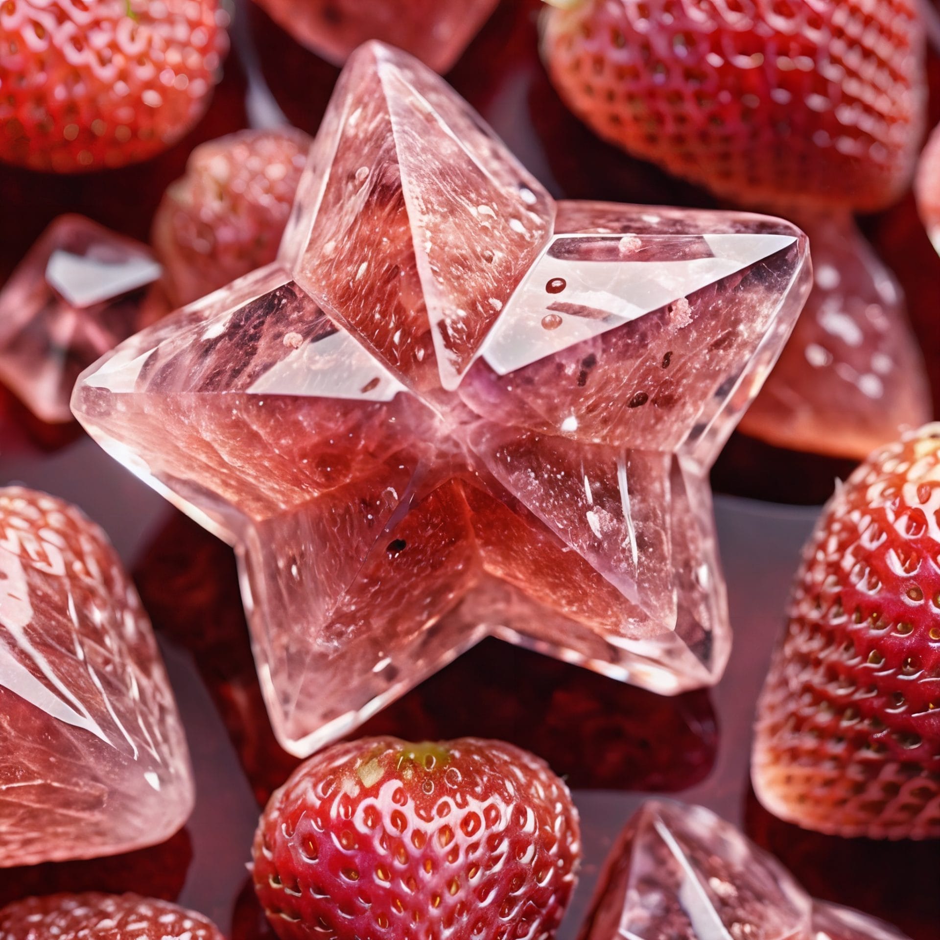 Star Strawberry Quartz