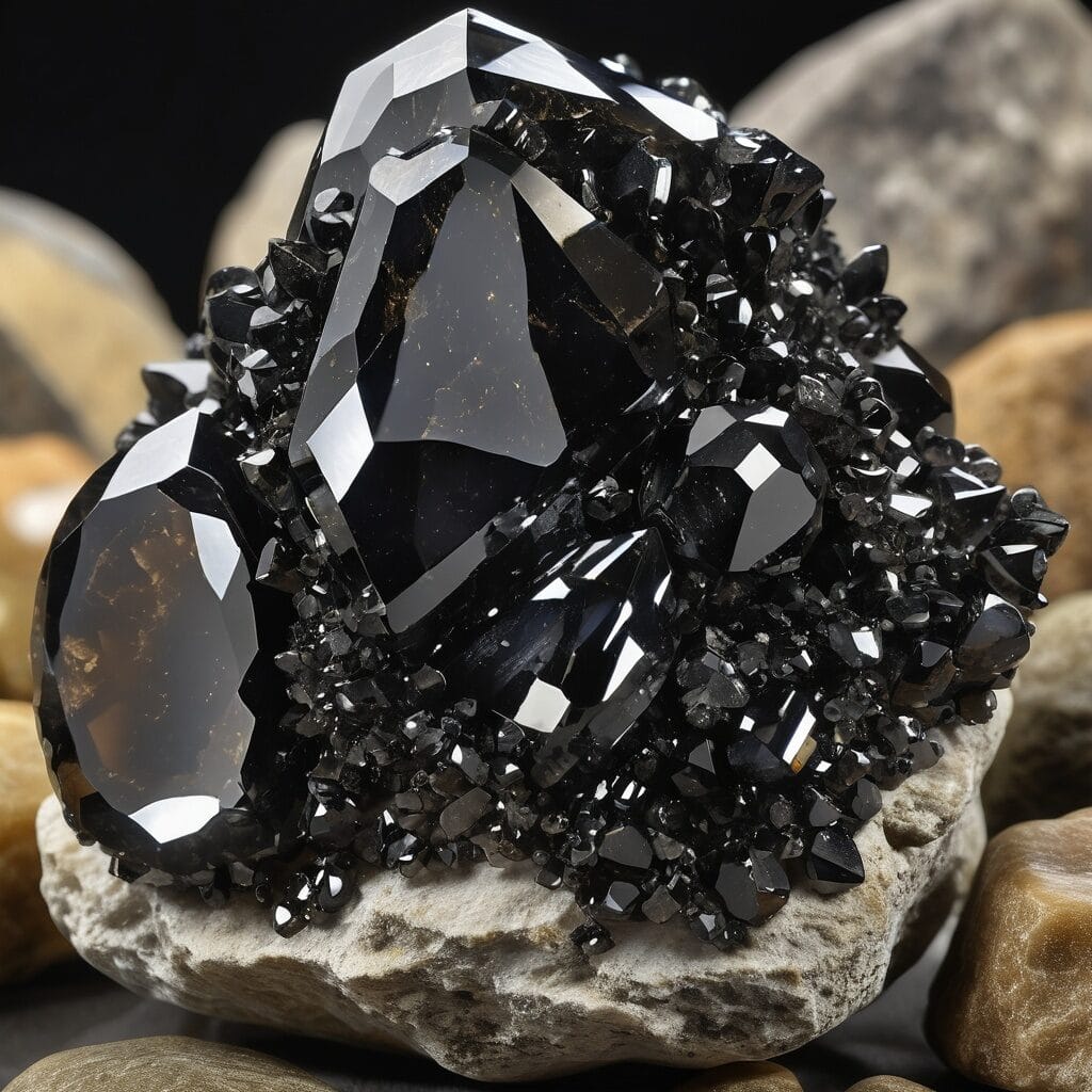 Tibetan Black Quartz