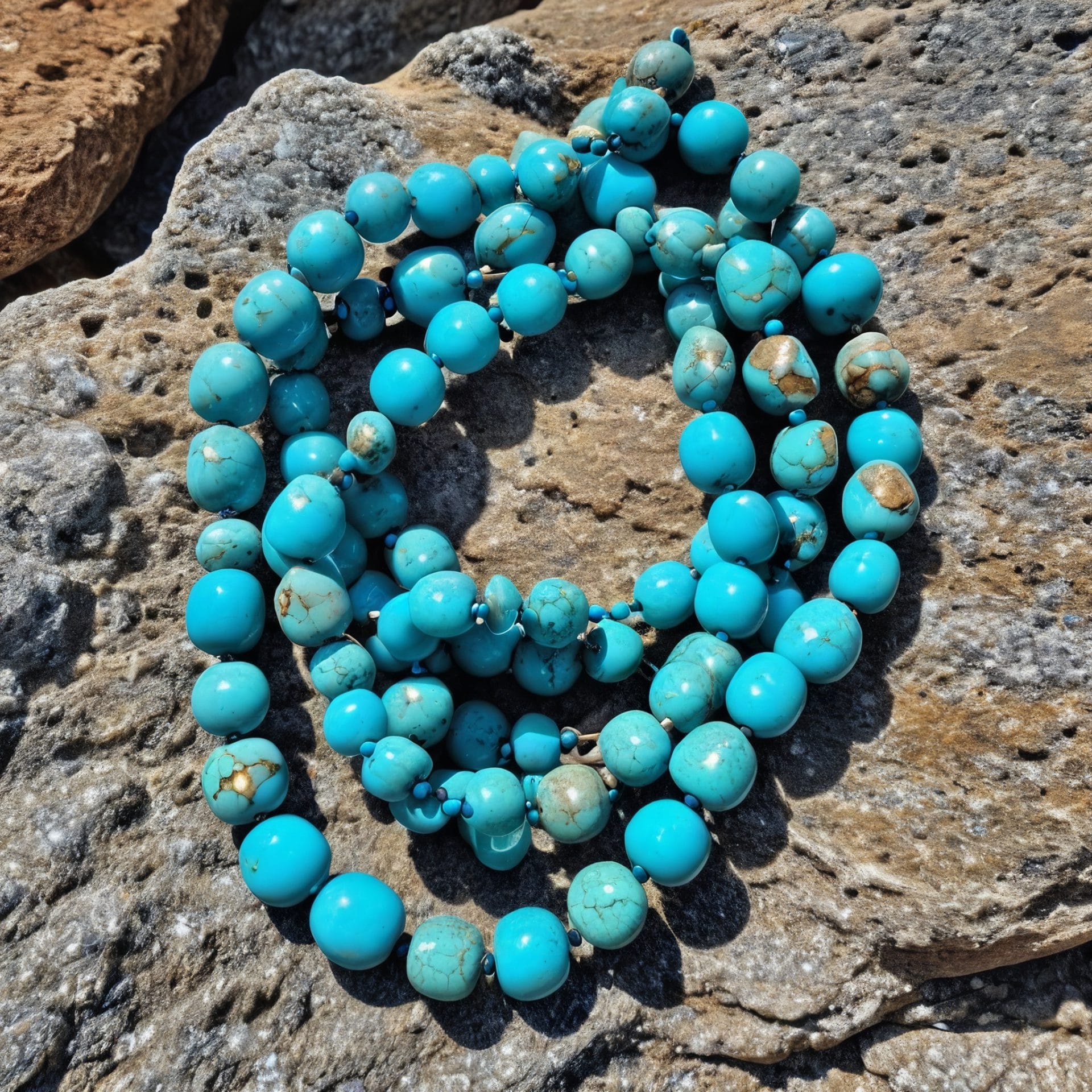 Meditate With Turquoise Beads