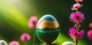 easter renewal rebirth crystals