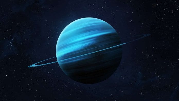 Uranus transits crystals