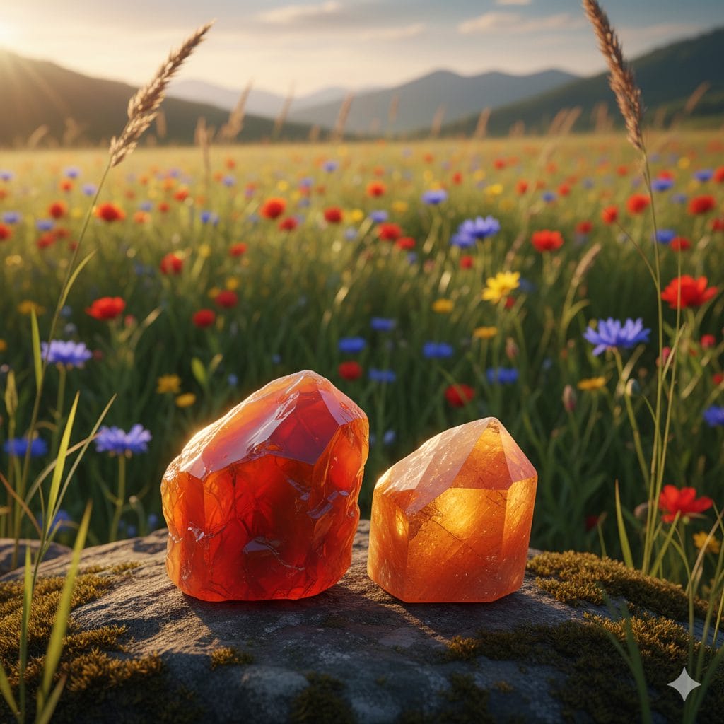 Life Path 1 Carnelian and Sunstone