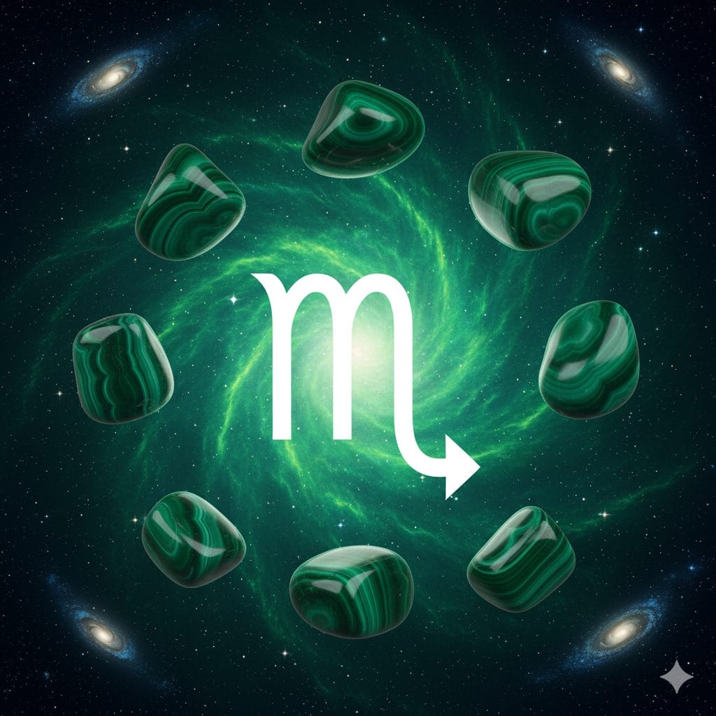 Scorpio (October 23 - November 21) Malachite