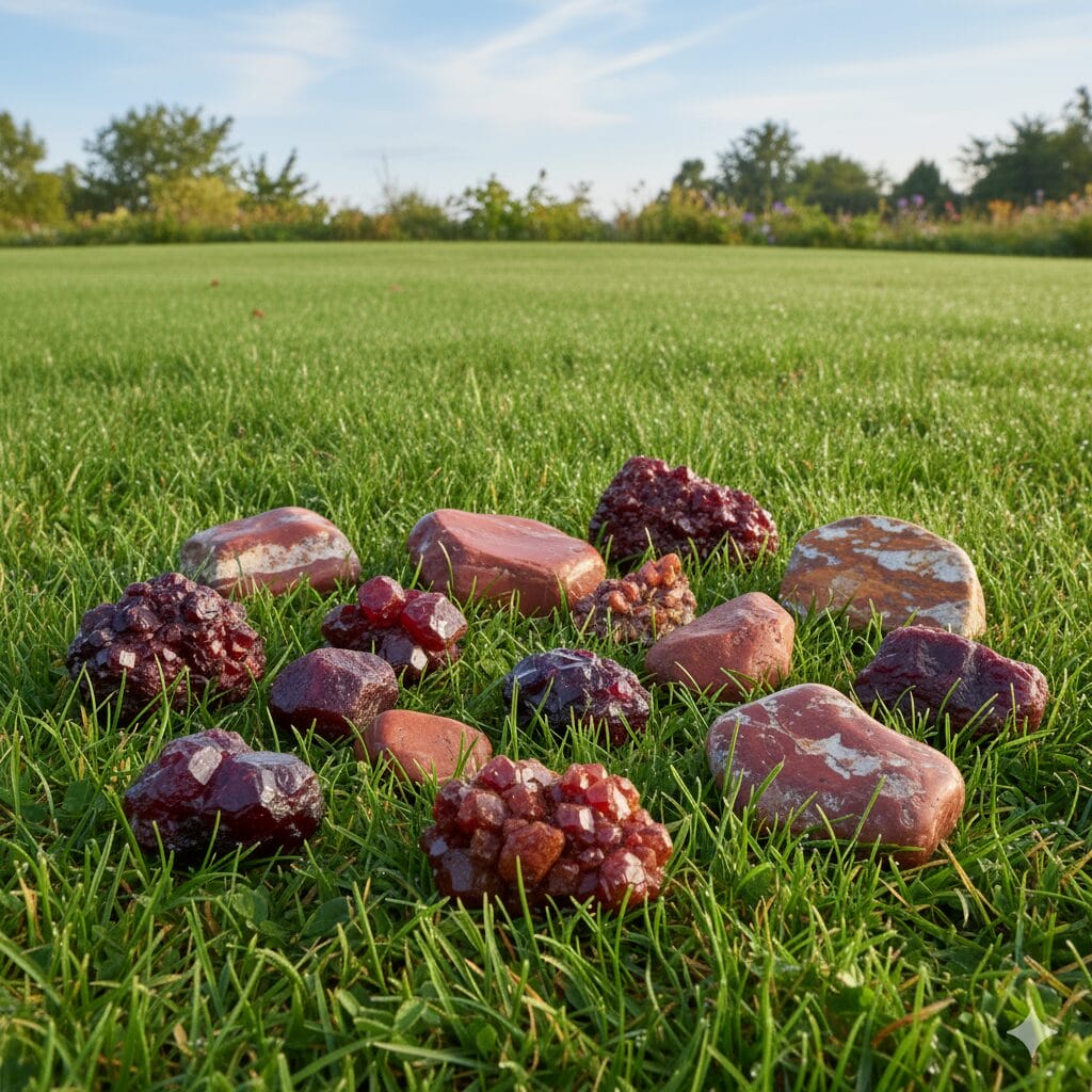 Life Path 1 Garnet and Red Jasper