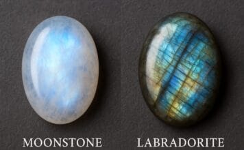 Moonstone vs Labradorite