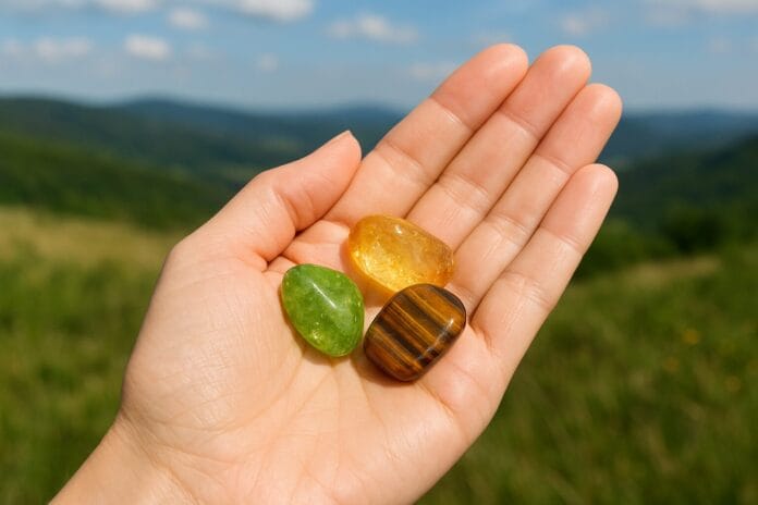 Peridot vs Citrine vs Tiger’s Eye