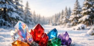 multicolor crystals