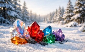 multicolor crystals