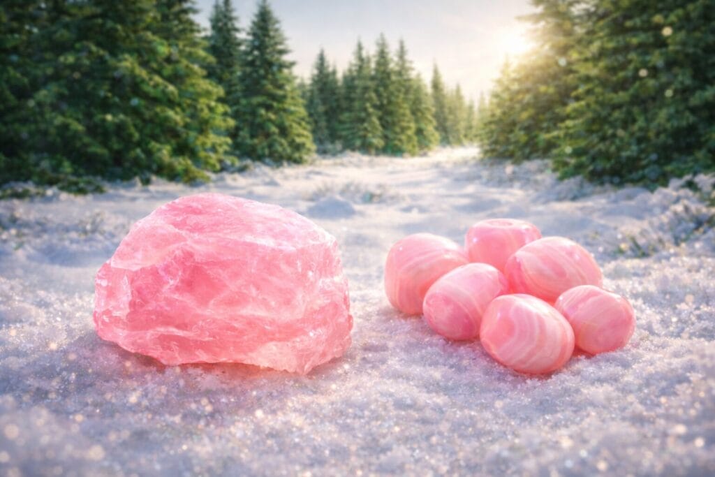 Key Differences Rose Quartz vs. Pink Calcite